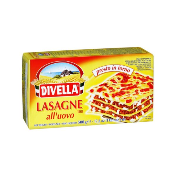 LASAGNA AL HUEVO DIVELLA