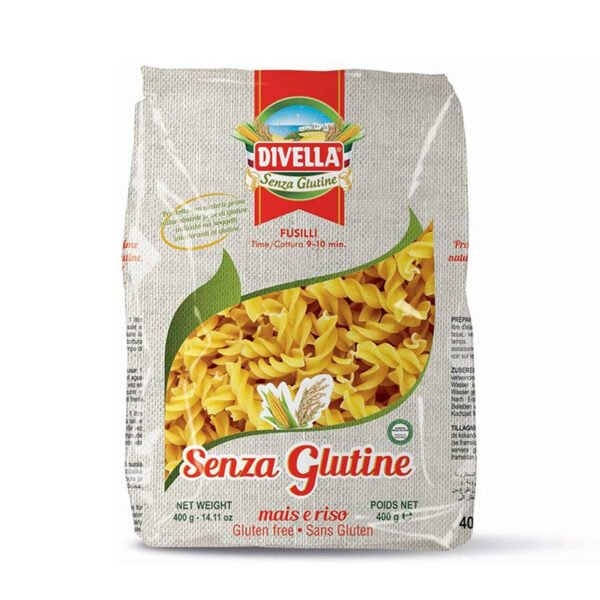 PASTA SIN GLUTEN FUSILLI