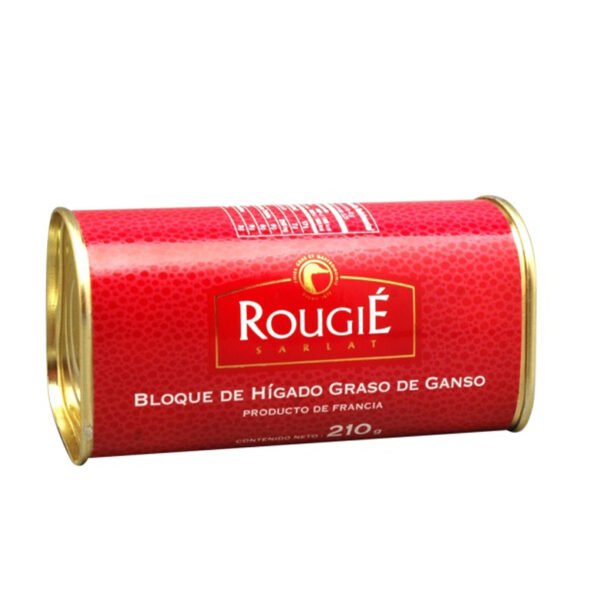 BLOC FOIE GRAMOAS DE GANSO TRUFA ROUGE 210GRAMO